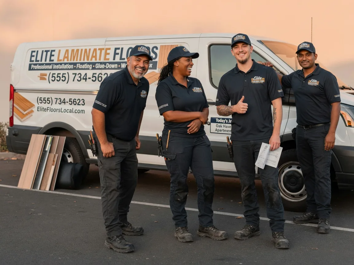 Laminate flooring installation company in Hallett, OK